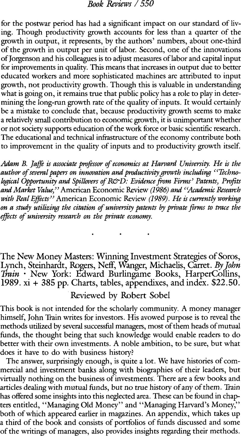 The New Money Masters: Winning Investment Strategies of Soros