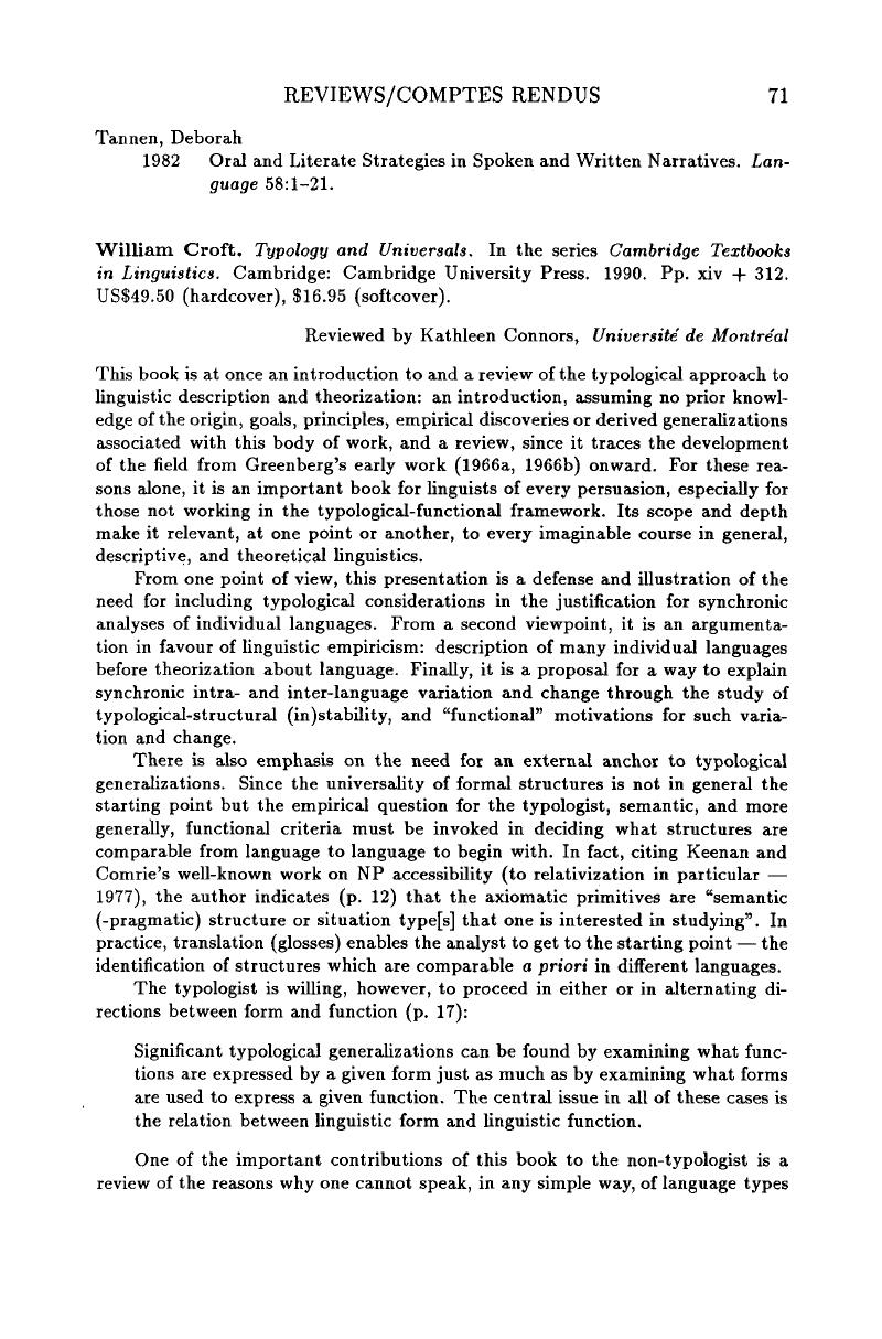 William Croft Typology And Universals In The Series Cambridge Textbooks In Linguistics 3952