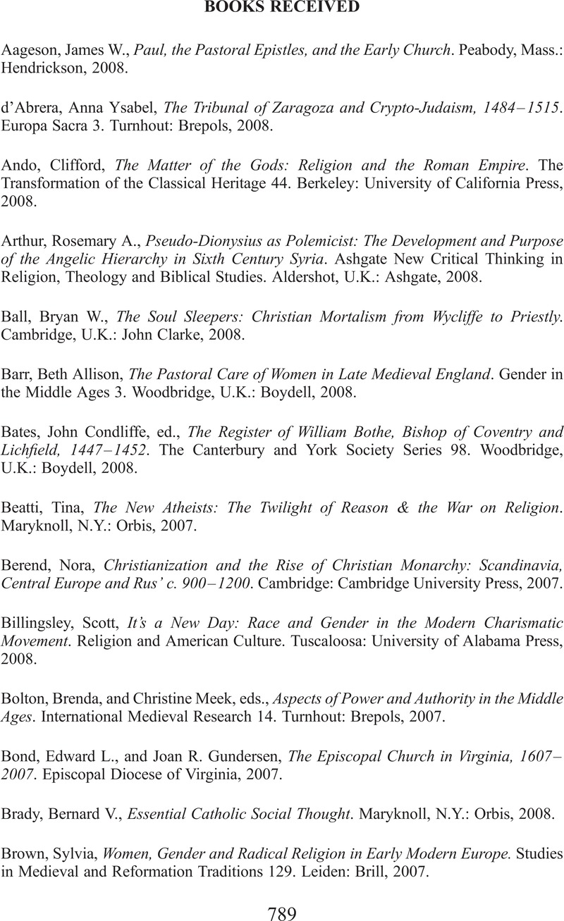 On Pastoral Care (Early Church Documents Series)