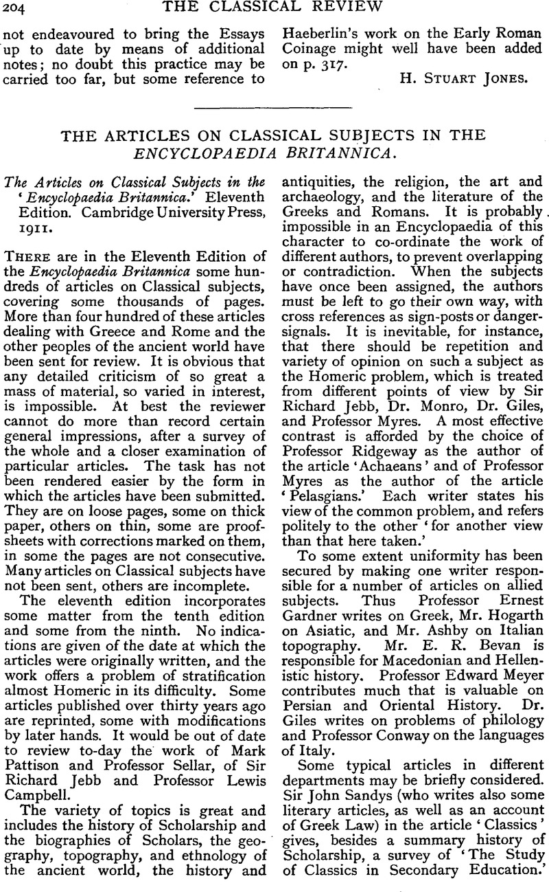 Encyclopedia Introduction Example Encyclopedia Article Example
