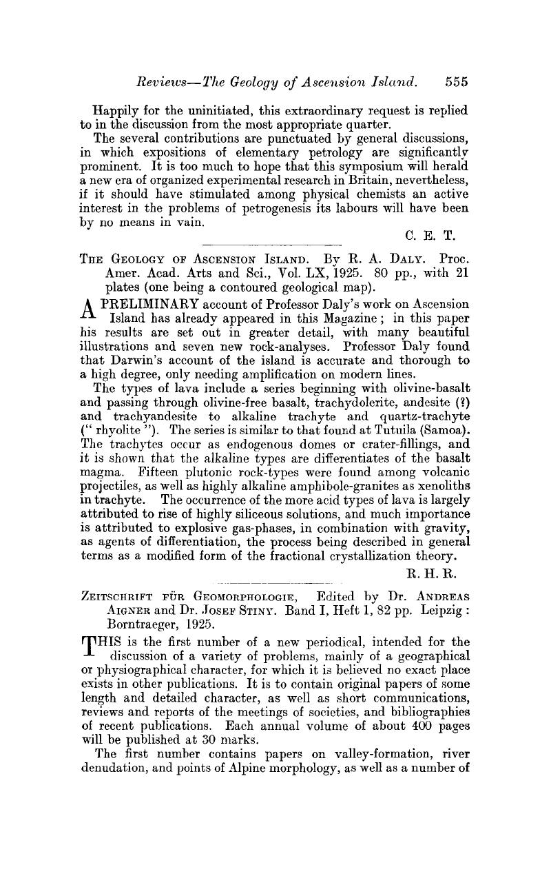 Zeitschrift f r Geomorphologie Edited by DrAndreas Aigner and