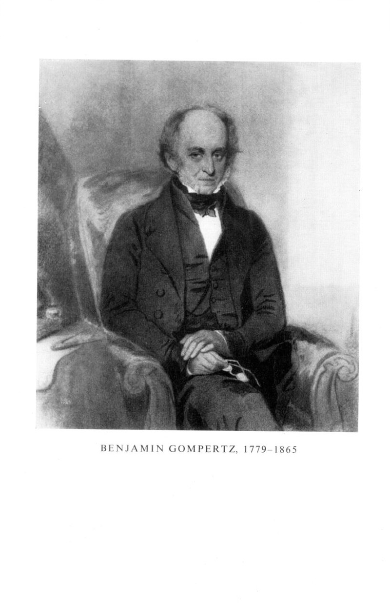 Benjamin Gompertz, 5 March 1779–14 July 1865 | Journal of the Institute ...