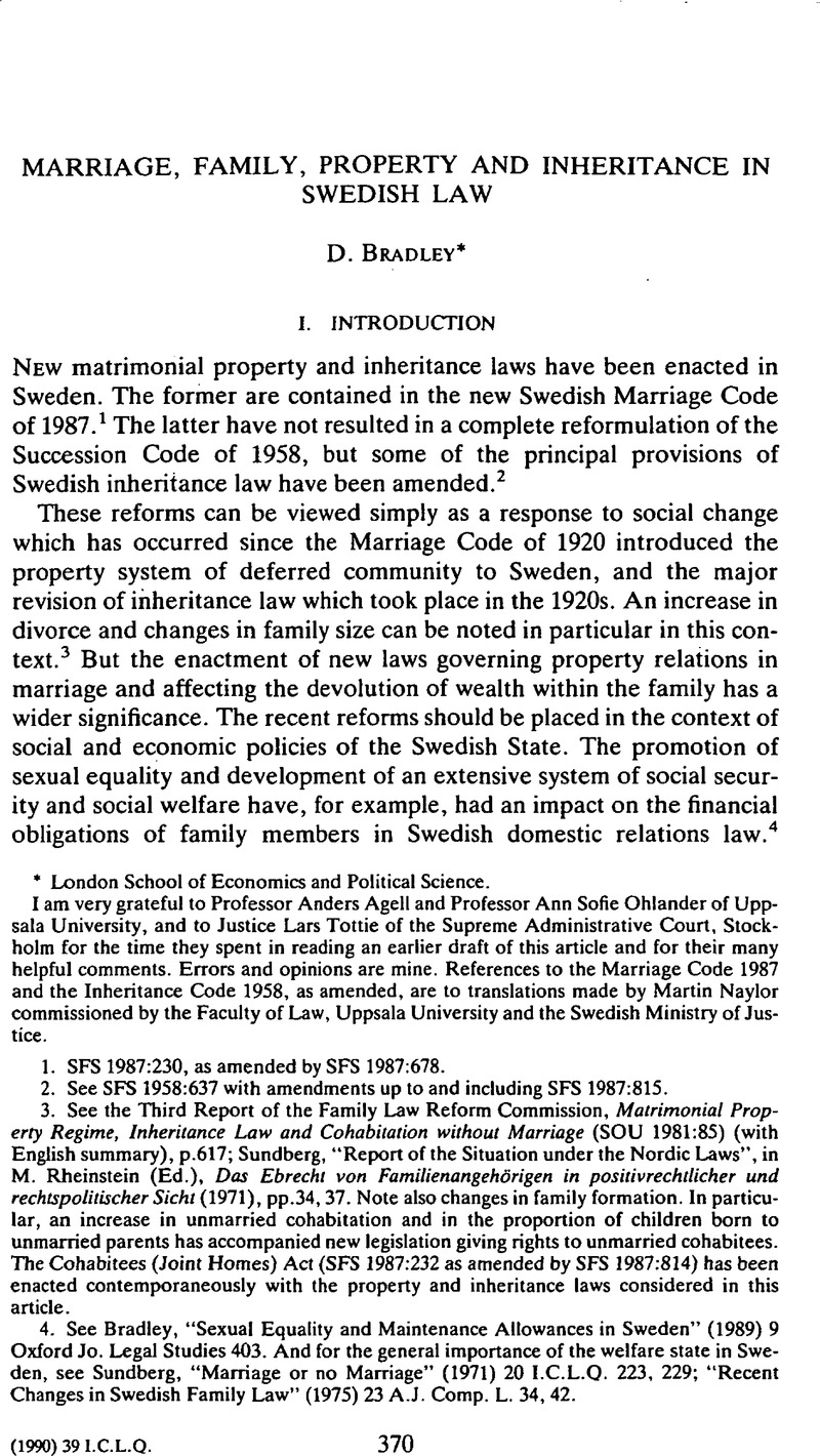 assignment under swedish law