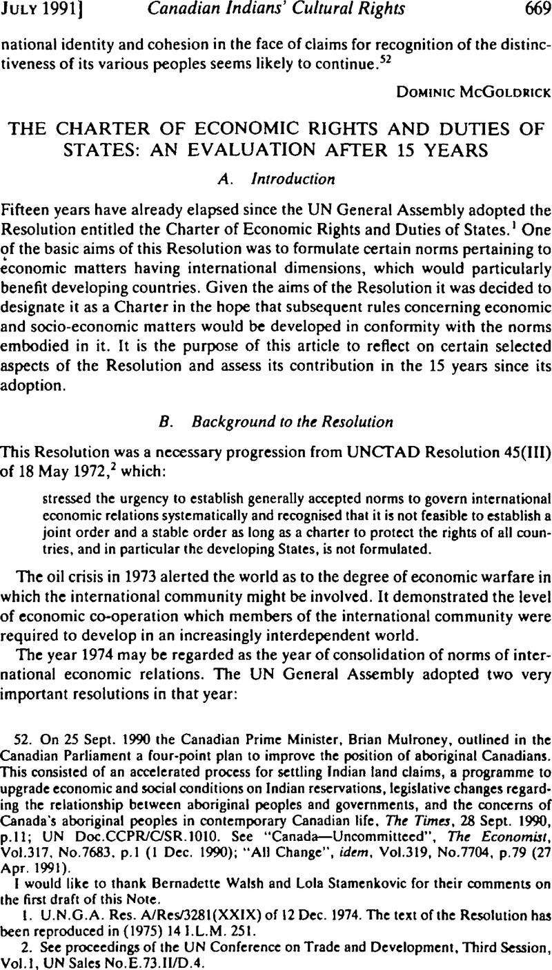 the-charter-of-economic-rights-and-duties-of-states-an-evaluation