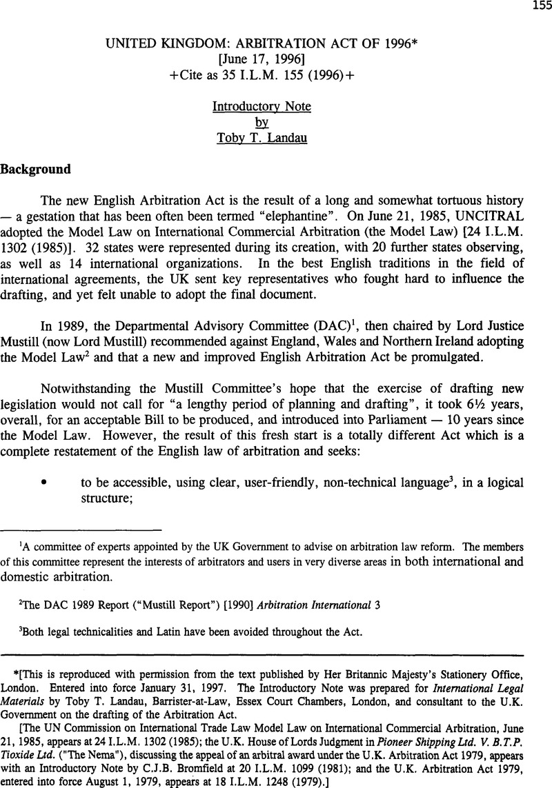 Kinds Of Arbitration Agreement In India