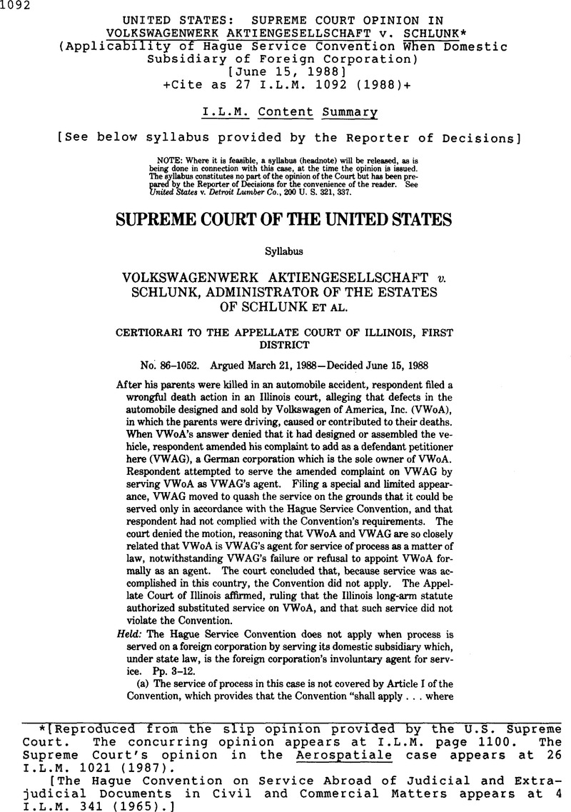 united-states-supreme-court-opinion-in-volkswagenwerk