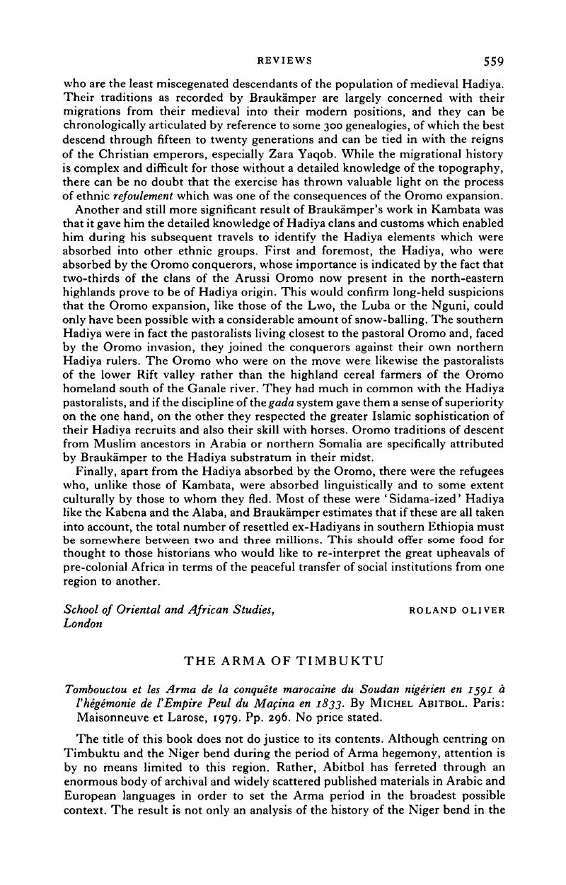 The Arma of Timbuktu - Tombouctou et les Arma de la conquête marocaine ...