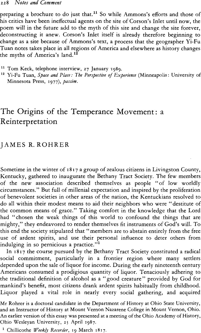 the-origins-of-the-temperance-movement-a-reinterpretation-journal-of