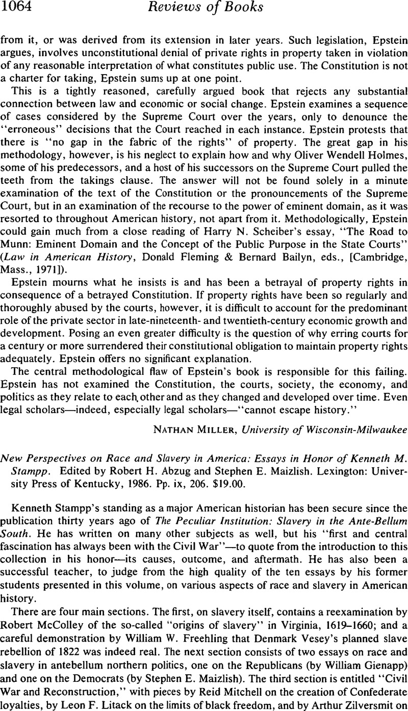 Examples Of Thesis Statements For Narrative Essays Copyright What Is A Thesis In An Essay also Businessman Essay New Perspectives On Race And Slavery In America Essays In Honor Of High School Personal Statement Essay Examples