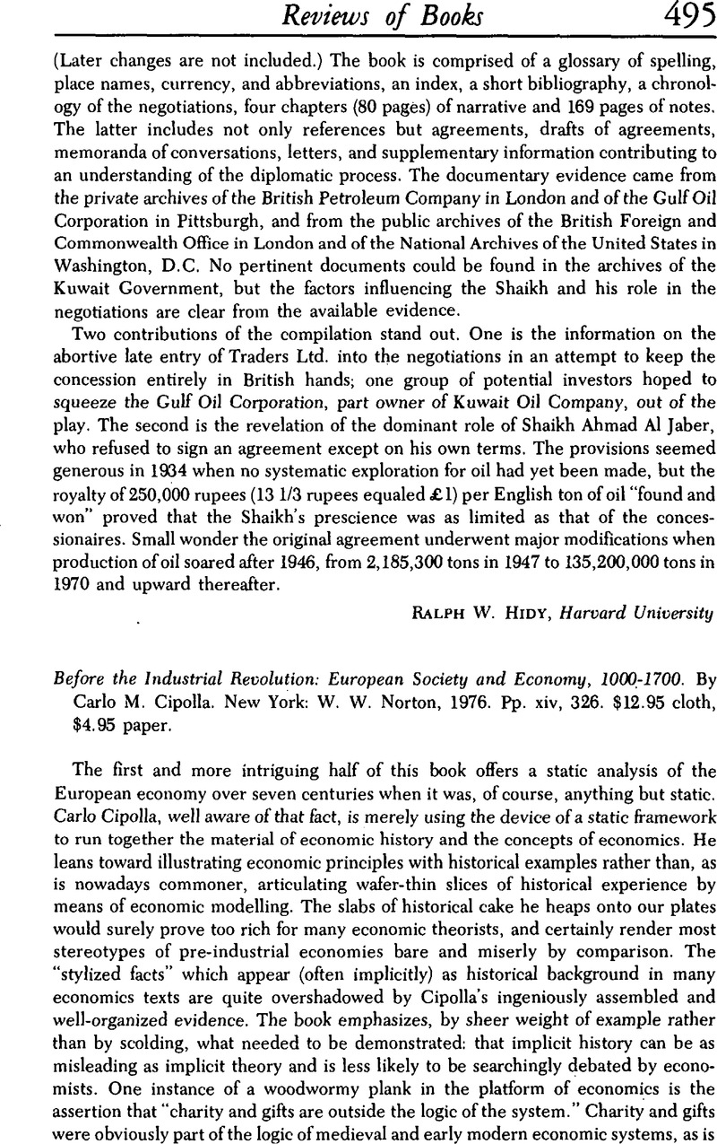 Before the Industrial Revolution: European Society and Economy, 1000 ...