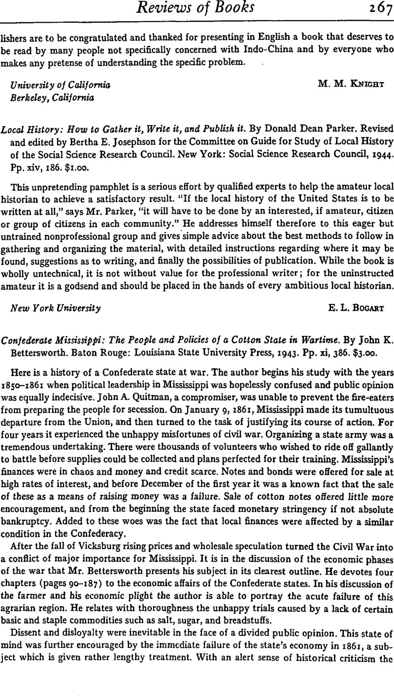 Local History How to Gather it, Write it, and Publish it. By Donald