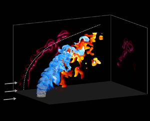 A Direct Numerical Simulation Study On The Structures And Turbulence ...