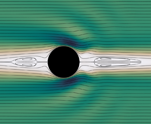 Flow past a sphere translating along the axis of a rotating fluid