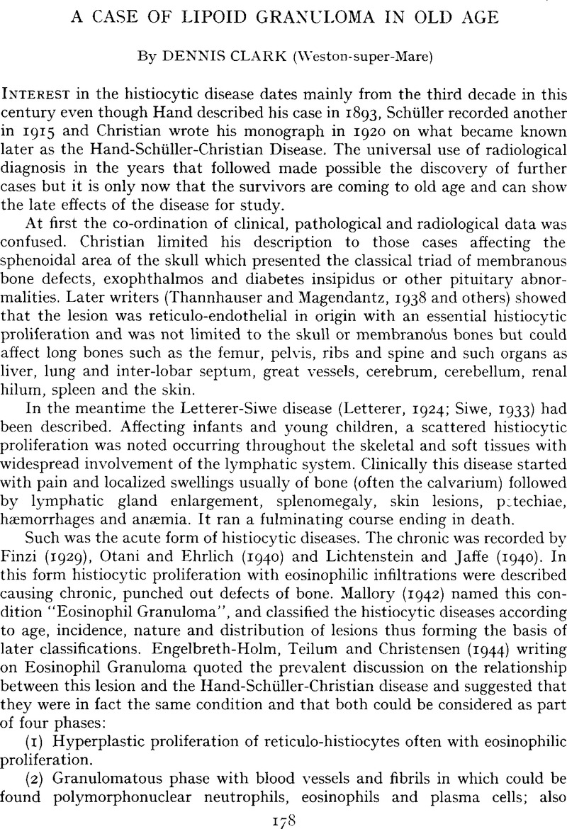 A Case of Lipoid Granuloma in Old Age | The Journal of Laryngology ...