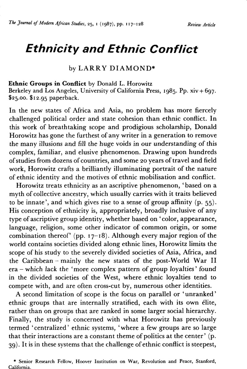 essay about ethnic studies