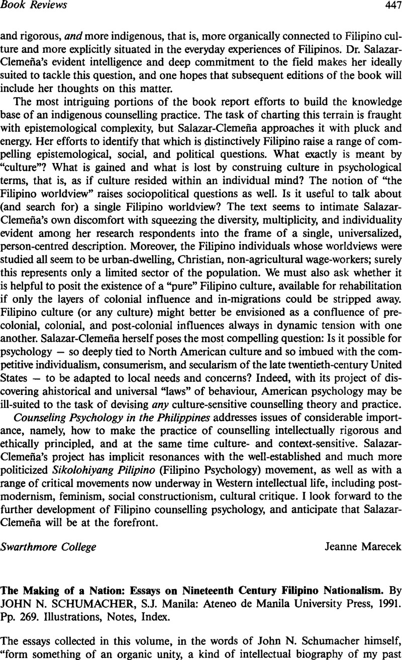 a true filipino essay