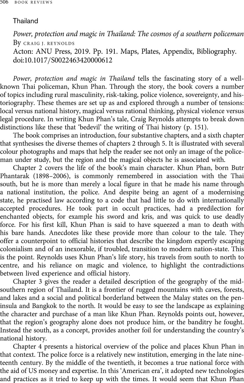 Thailand. Power, protection and magic in Thailand The cosmos of a