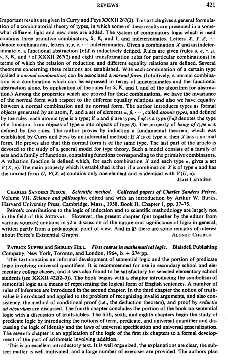 Charles Sanders Peirce. Scientific method. Collected papers of