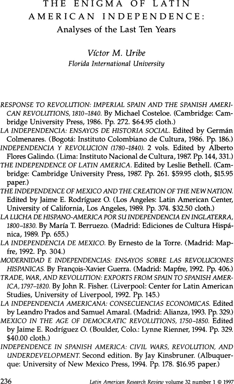 the-latin-american-independence-movements-were-inspired-by-the