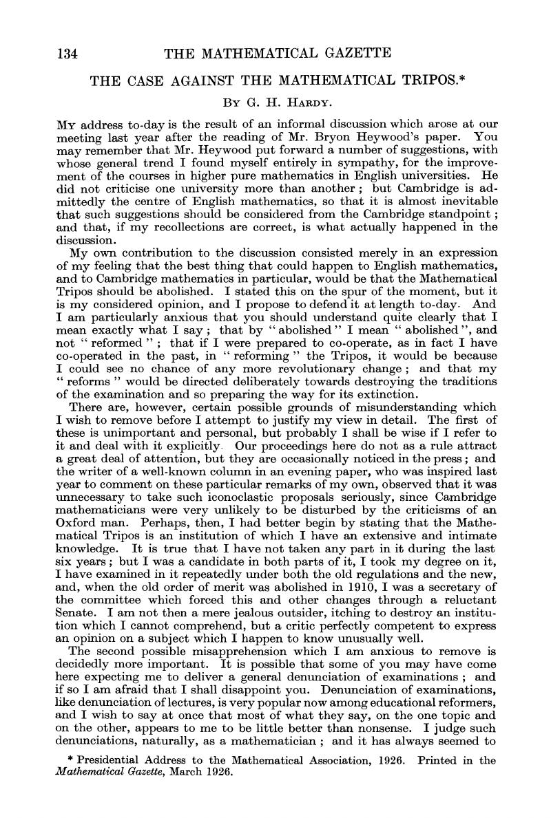 Mathematical tripos | Mapsru.com
