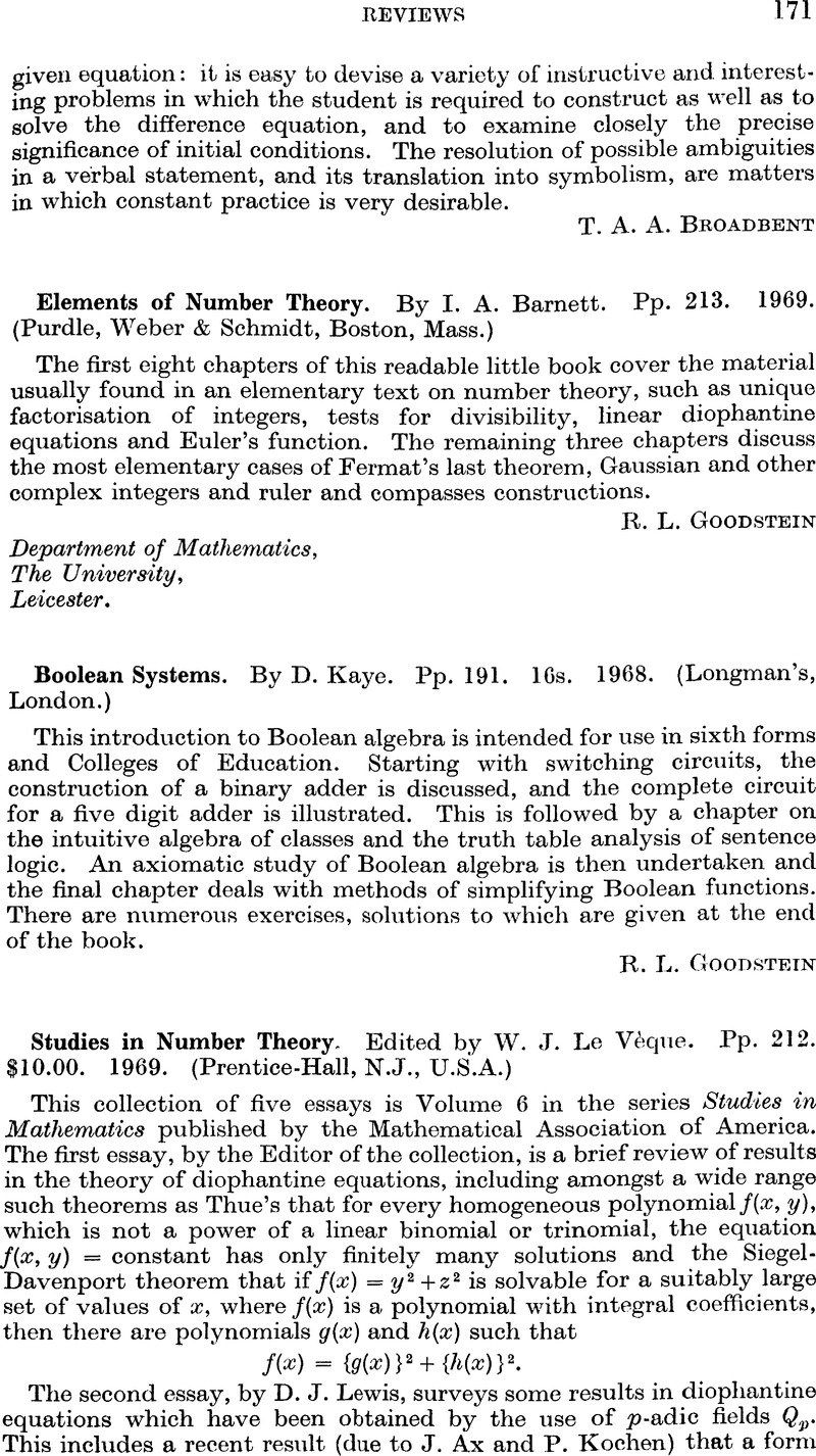 cover letter journal of number theory