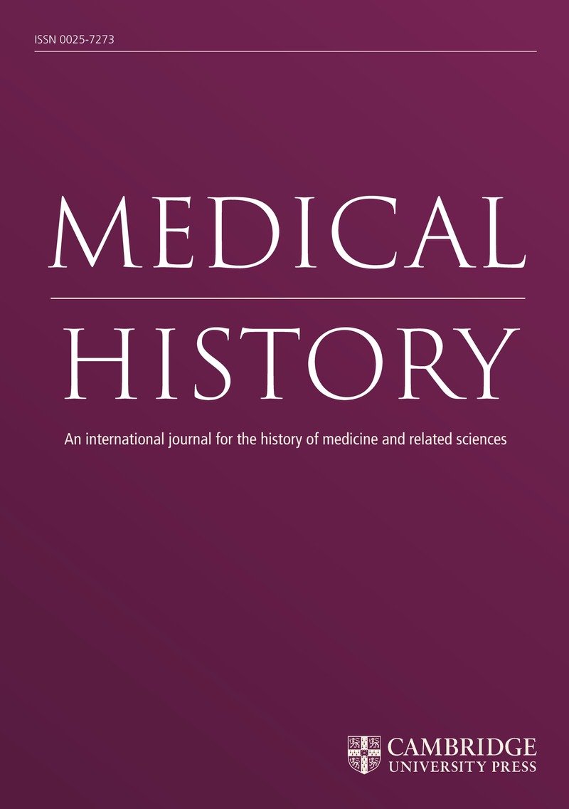 MDH volume 67 issue 1 Cover and Front matter | Medical History ...