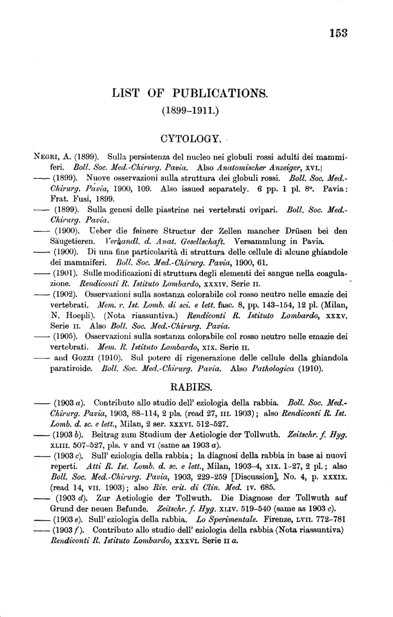 list-of-publications-parasitology-cambridge-core