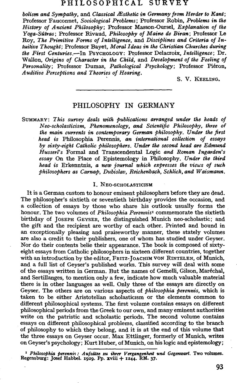 phd in philosophy in germany