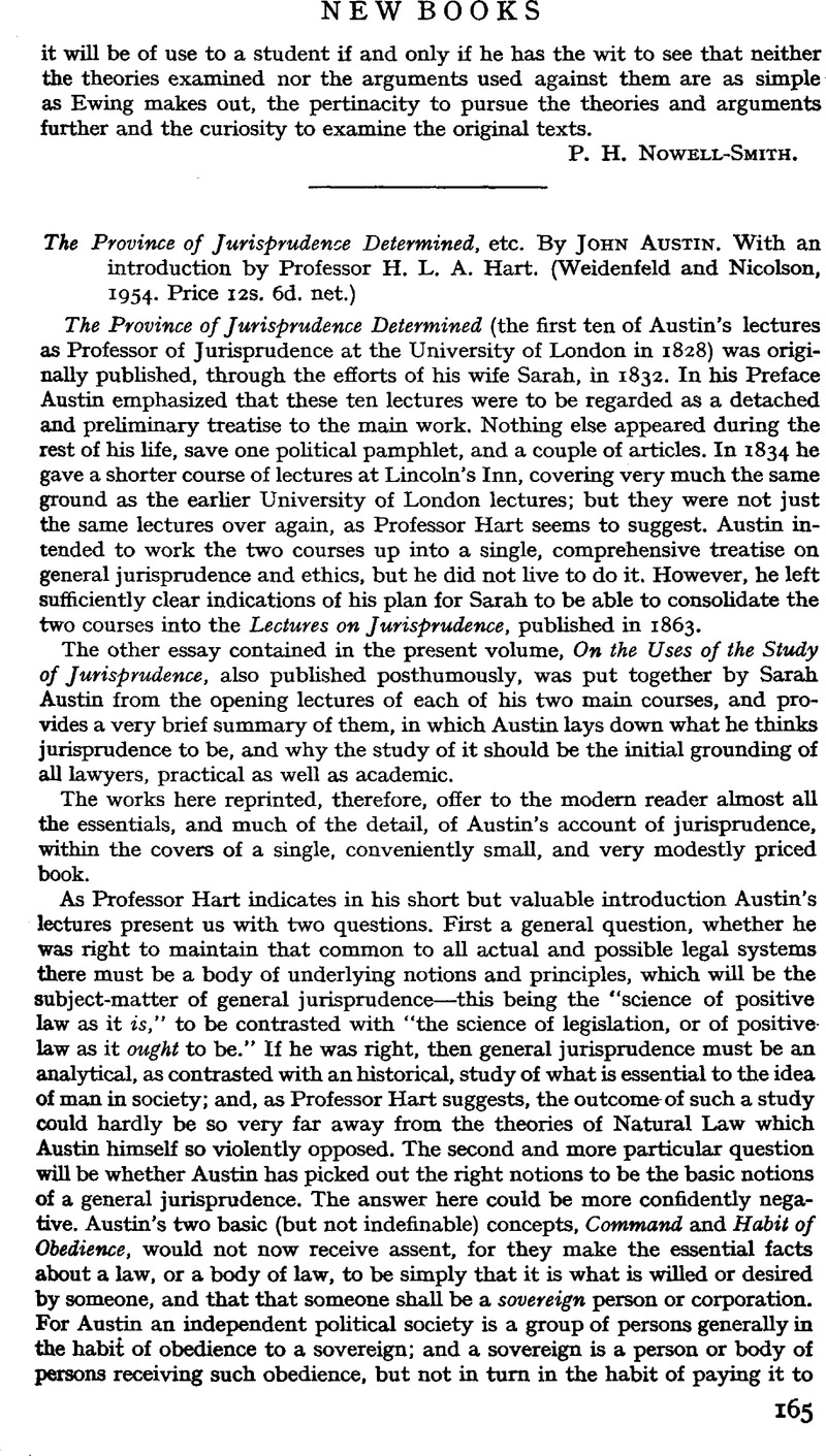 The Province of Jurisprudence Determined, etc. By John Austin. With an ...