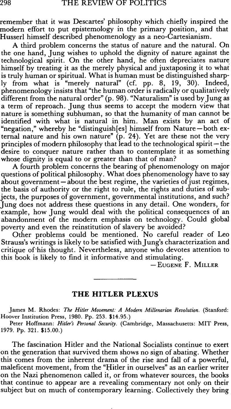 hitler stanford essay