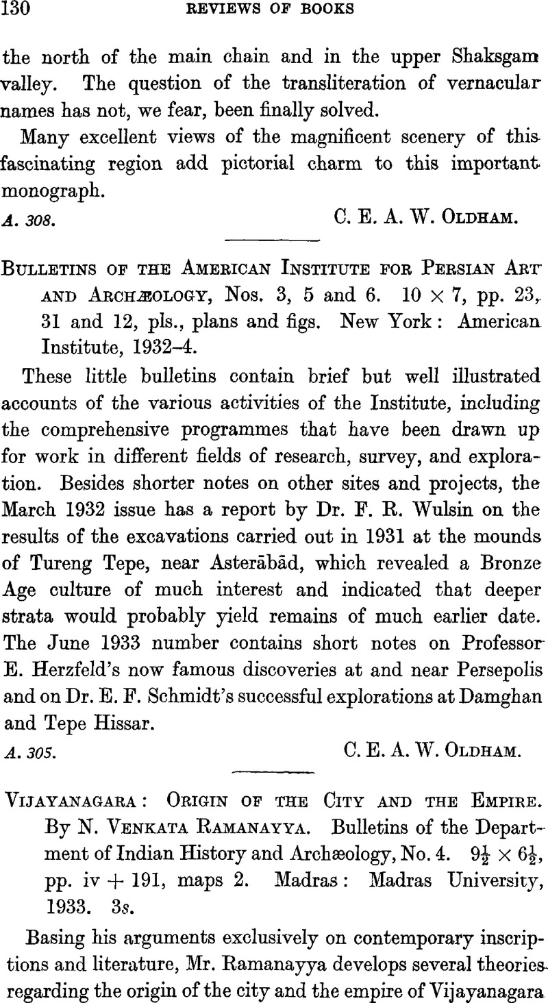 Vijayanagara: Origin of the City and the Empire. By N. Venkata ...