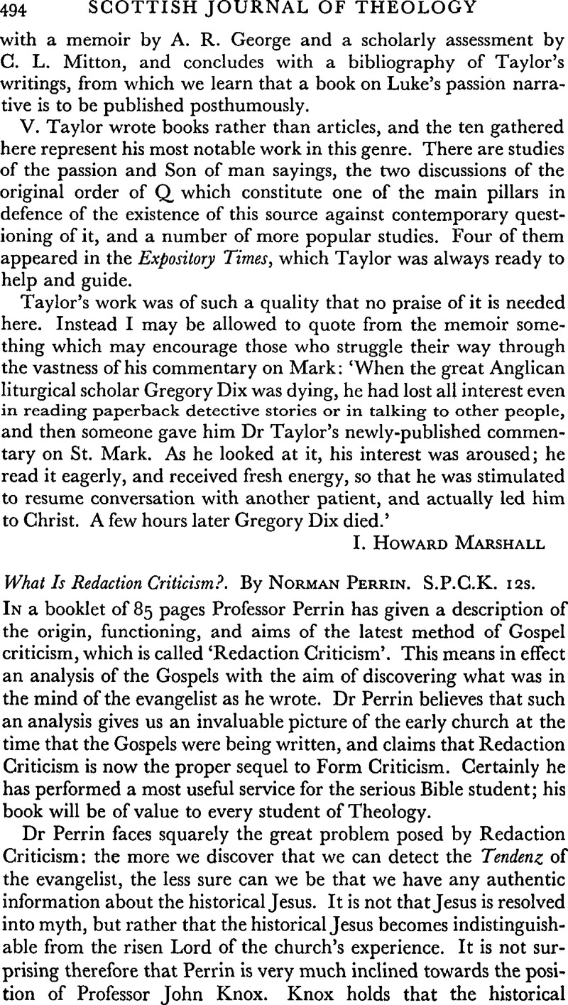 what-is-redaction-criticism-by-norman-perrin-s-p-c-k-12s