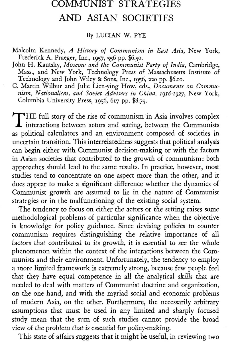 communist-strategies-and-asian-societies-world-politics-cambridge-core