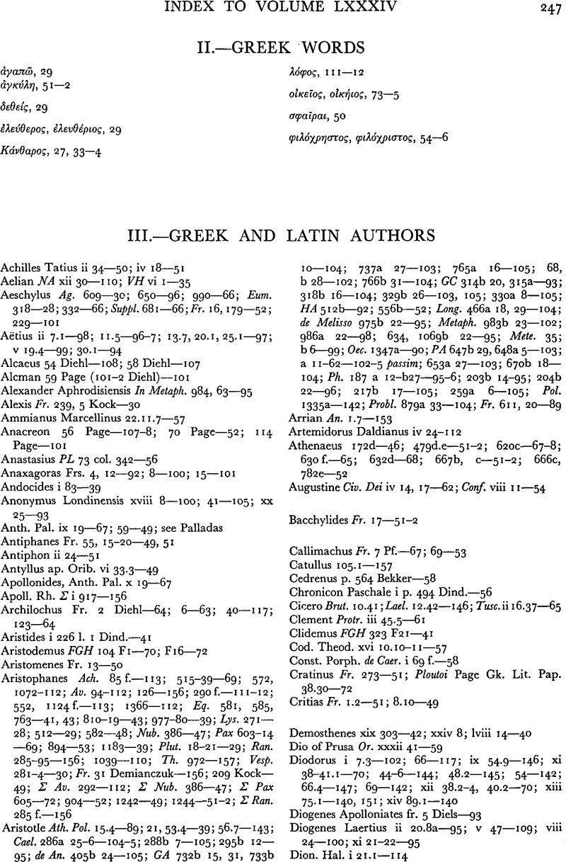 ii-greek-words-the-journal-of-hellenic-studies-cambridge-core