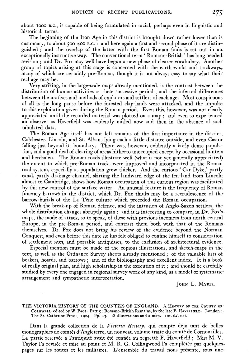 The Victoria History of the Counties of England. A History of the ...