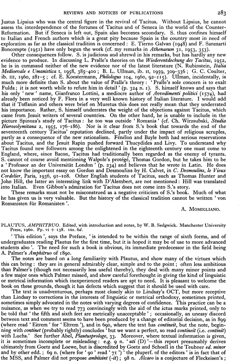 Plautus, Amphitruo. Edited, with introduction and notes, by W. B ...