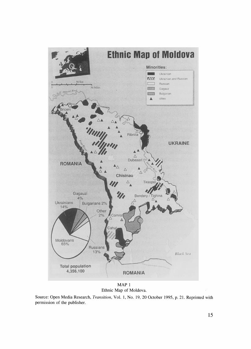 Ethnic Map Of Moldova Nationalities Papers Cambridge Core   FirstPage S0090599200007339a 