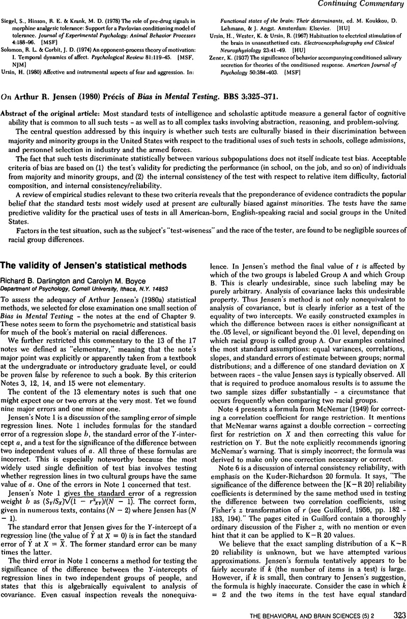 Iq Or Intelligence Behavioral And Brain Sciences Cambridge Core