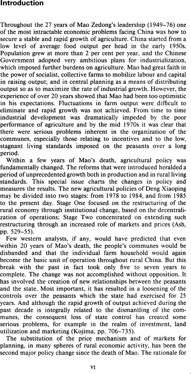 Introduction | The China Quarterly | Cambridge Core