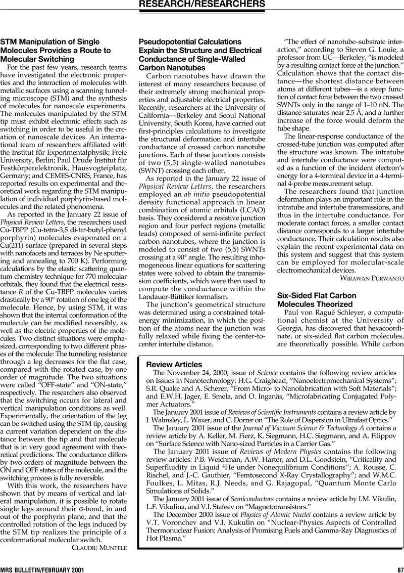 Pseudopotential Calculations Explain the Structure and Electrical