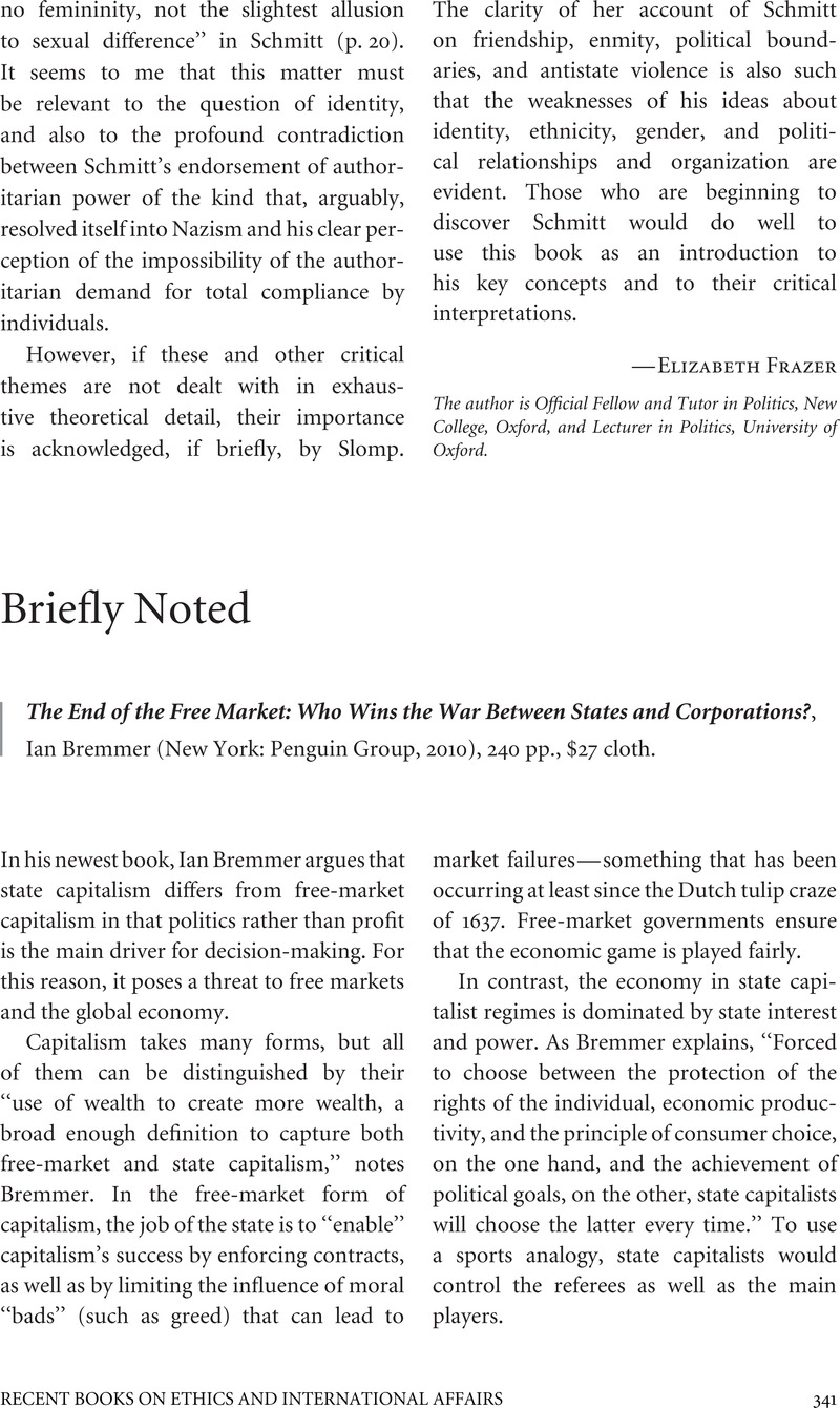 The End of the Free Market: Who Wins the War Between States and Corporations?