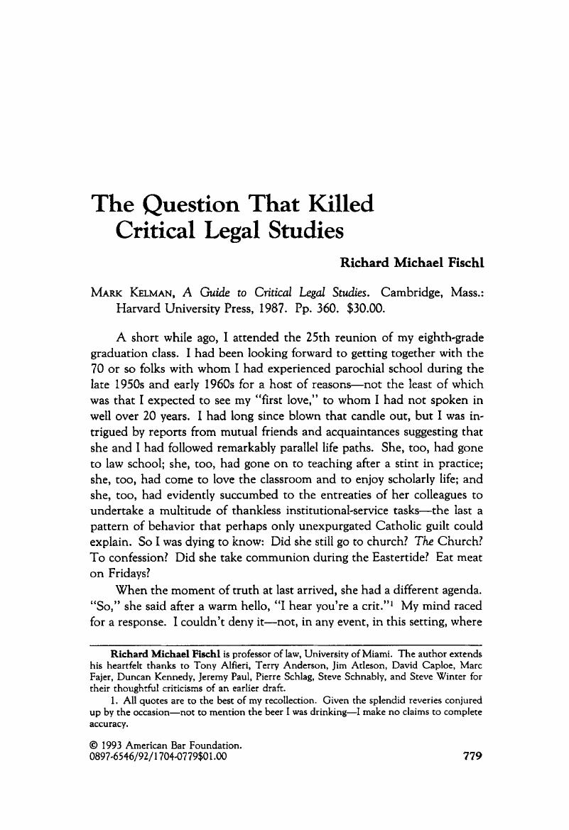 the-question-that-killed-critical-legal-studies-law-social-inquiry