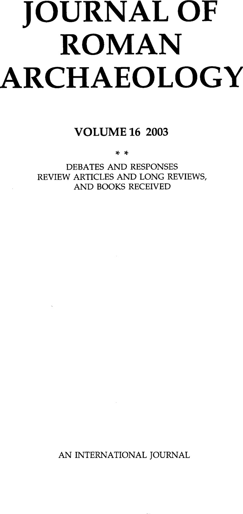 prelims-and-table-of-contents-journal-of-roman-archaeology