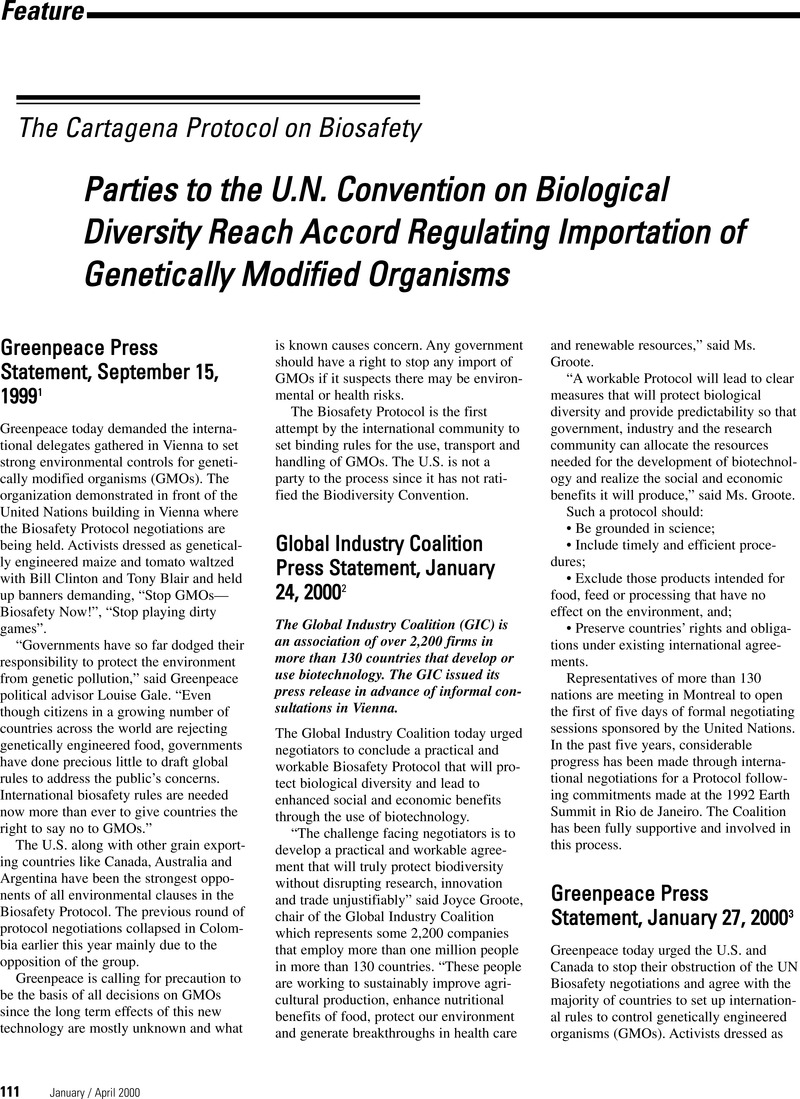 the-cartagena-protocol-on-biosafety-parties-to-the-u-n-convention-on