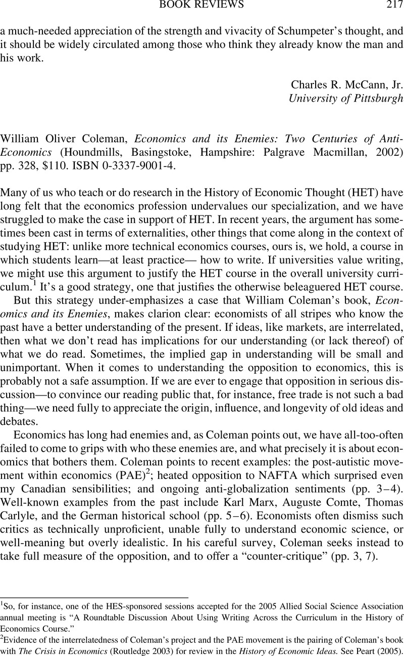 Economics Is Dead, and It Is Being Killed Again