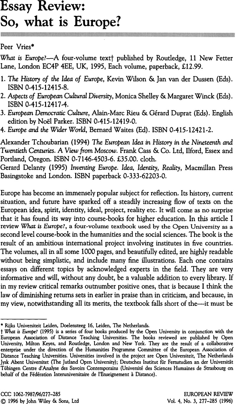 DEL-Understanding Europeans 2 Ed by Jenifer Miller