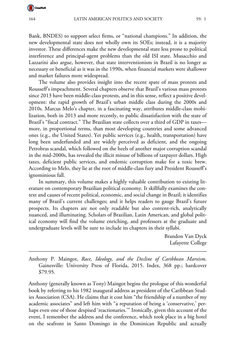 Race, Ideology, and the Decline of Caribbean Marxism