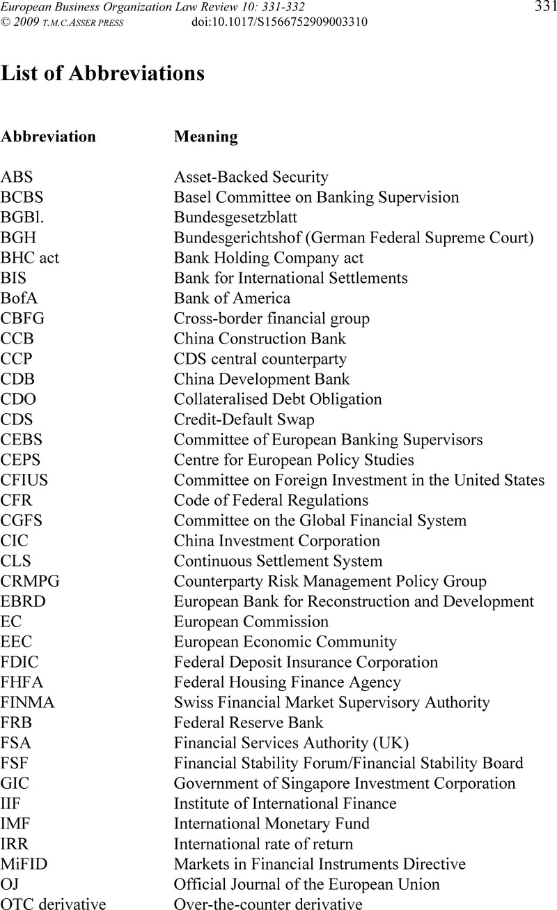 list-of-abbreviations-european-business-organization-law-review-ebor