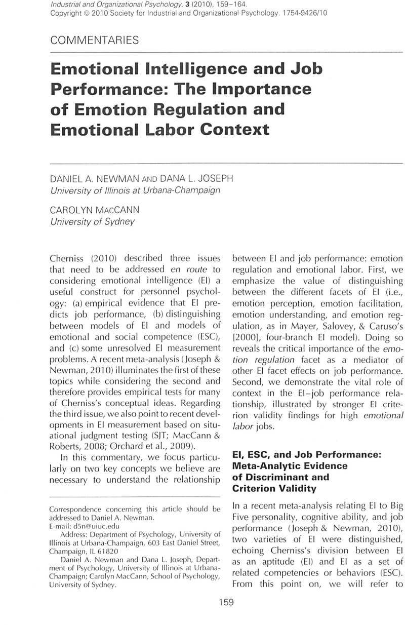 dissertation on emotional intelligence