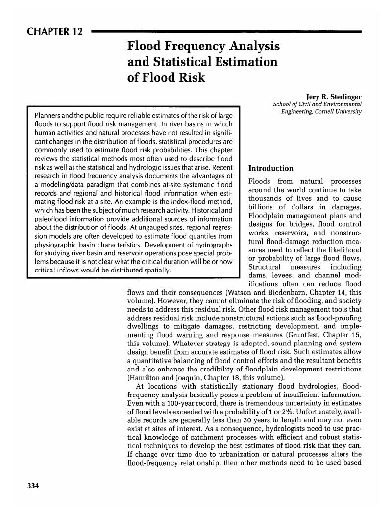 flood analysis research paper